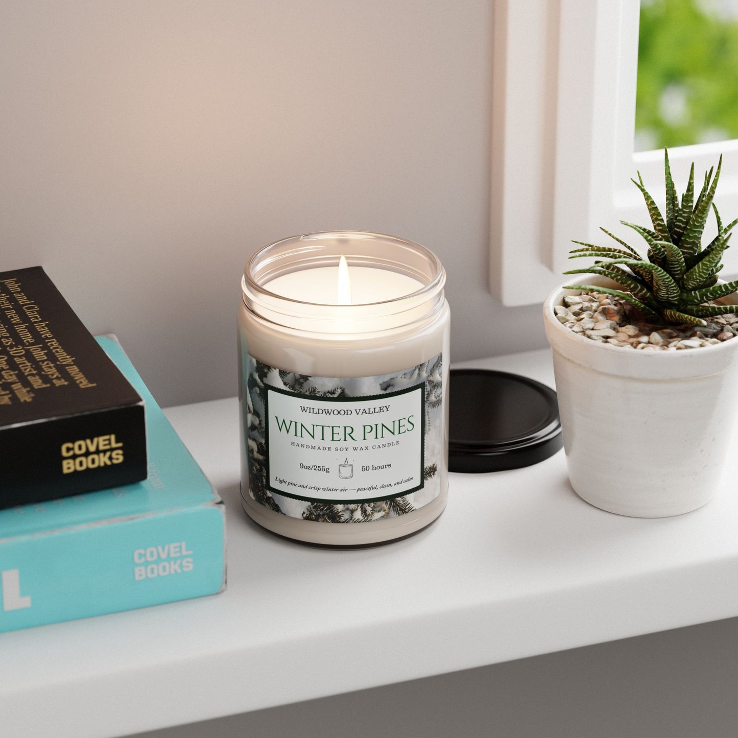 Winter Pines Scented Soy Candle