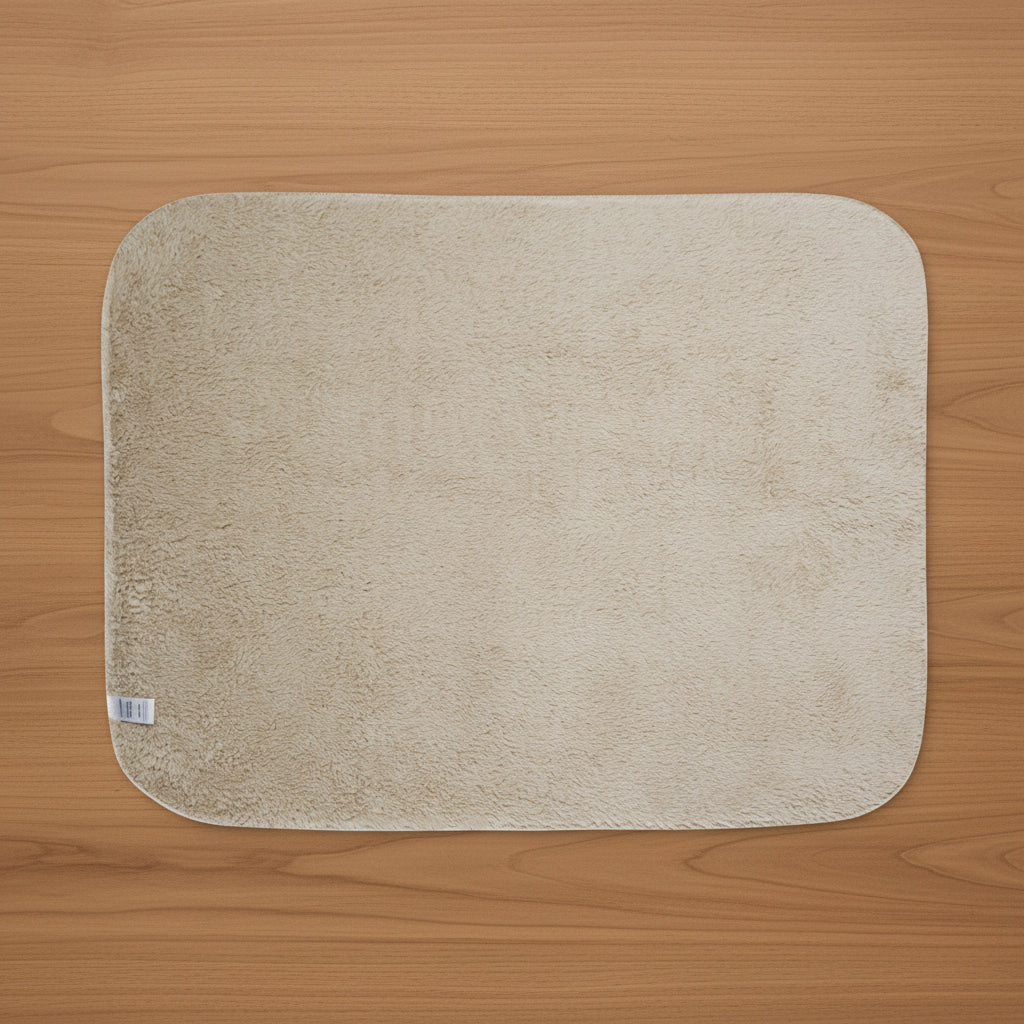 Riverfront Roses Sherpa Blanket | Beige Reverse