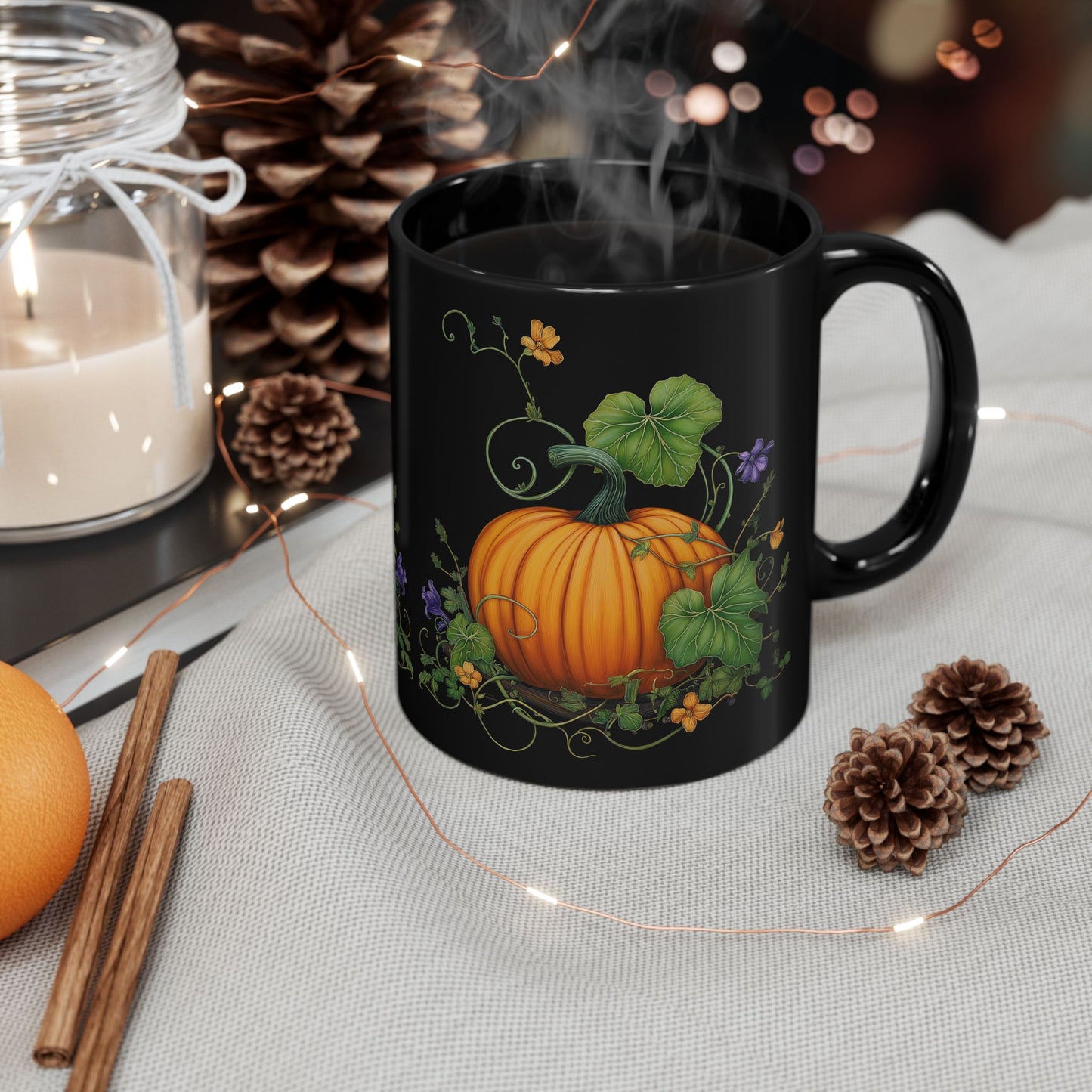 Fall Pumpkin Coffee Mug | 11oz or 15oz