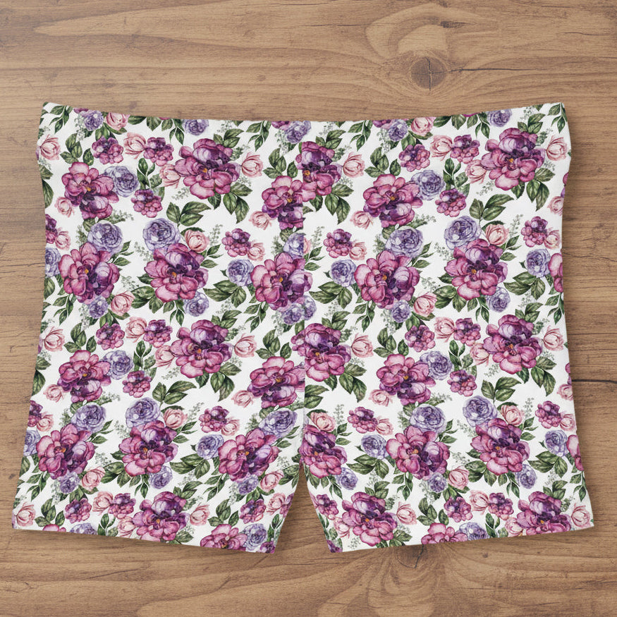 Watercolor Roses Women's Shorts