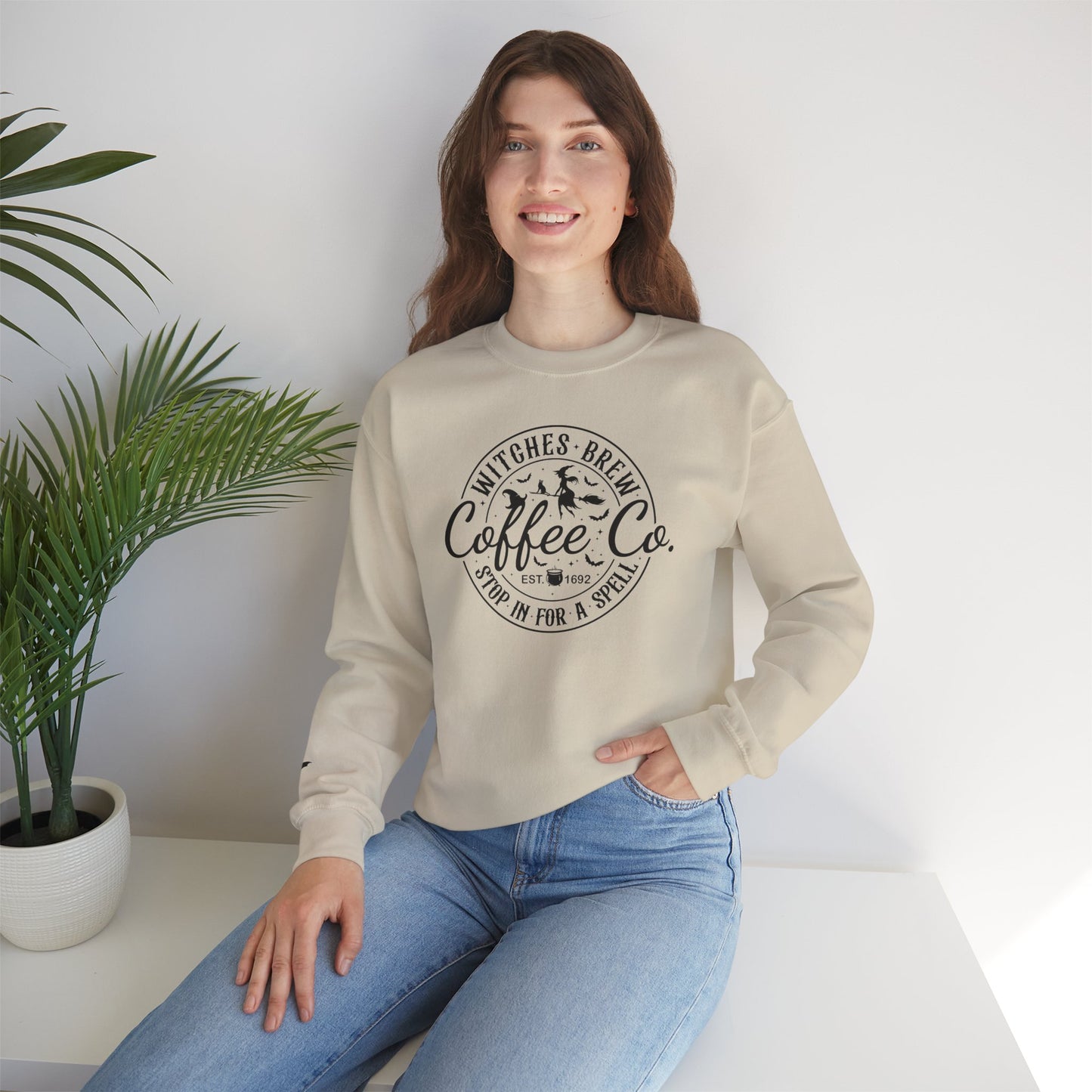 Witches Brew Coffee Co. Crewneck Adult Sweatshirt