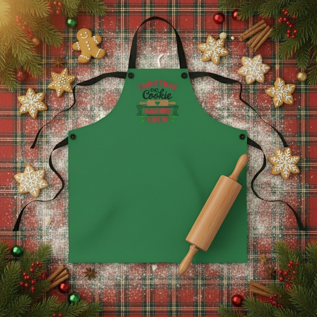 Christmas Cookie Baking Crew Apron