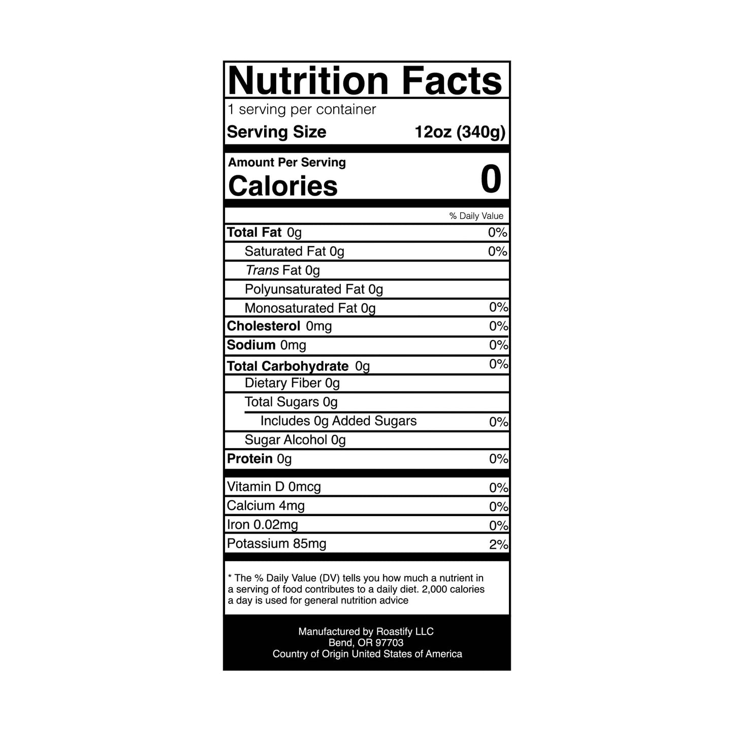 Dark Chocolate Toffee Coffee Blend (Medium Roast) 12oz