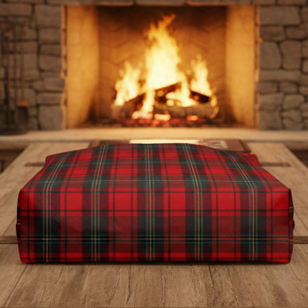 Classic Red Plaid Weekender Bag