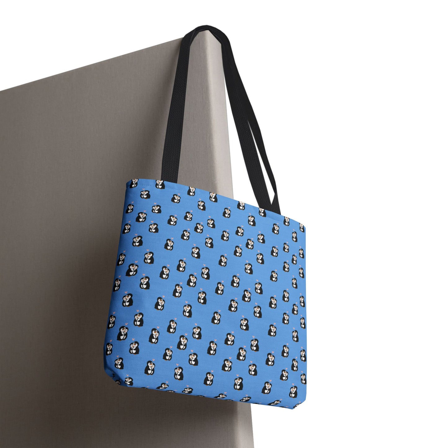 Penguin Blue Tote Bag