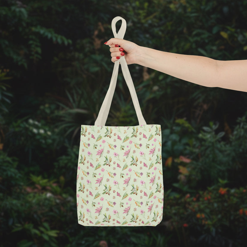 Floral Spring Pattern Tote Bag