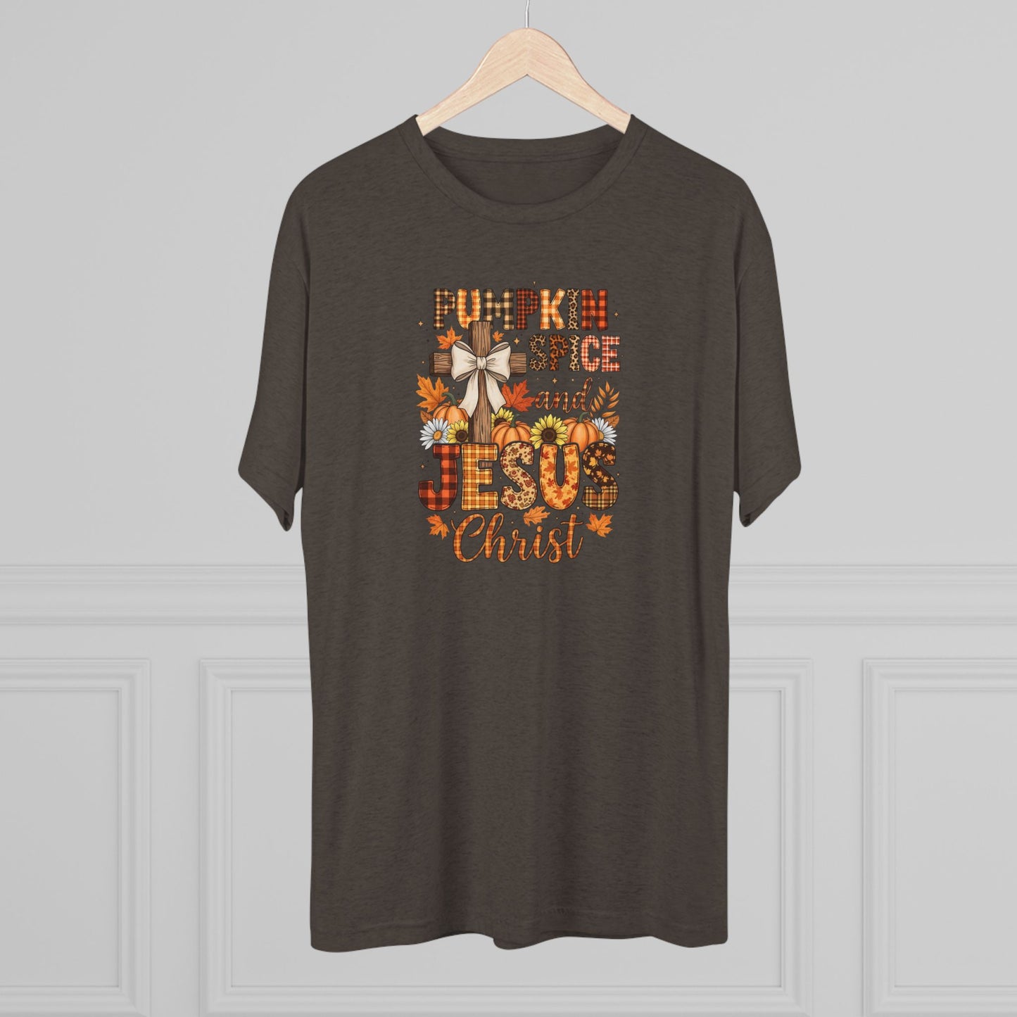 Pumpkin Spice and Jesus Christ Fall T-Shirt