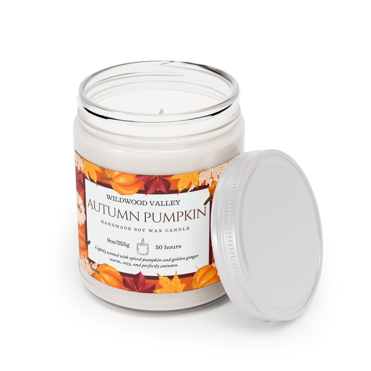 Autumn Pumpkin Scented Candle