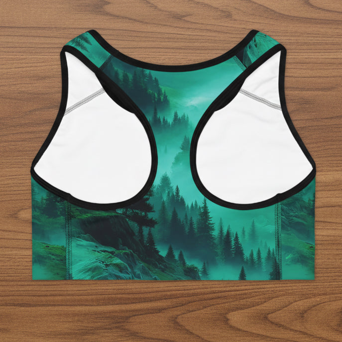 Forest Mist Sports Bra