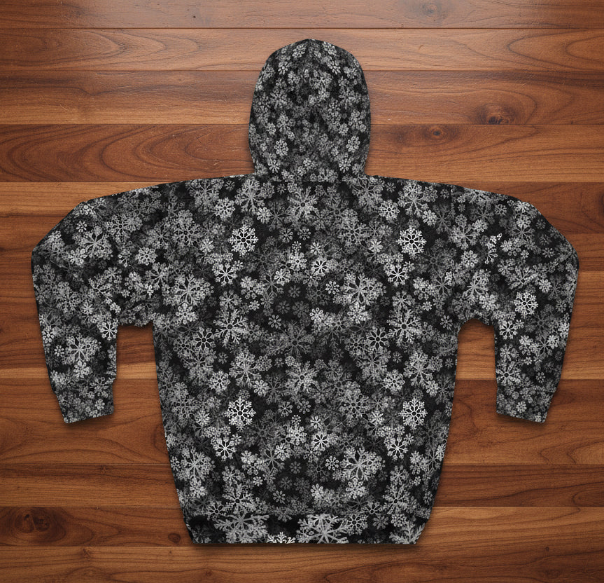 Midnight Snowflakes Hoodie