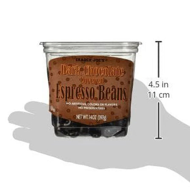 Dark Chocolate Covered Espresso Beans 14 Oz.