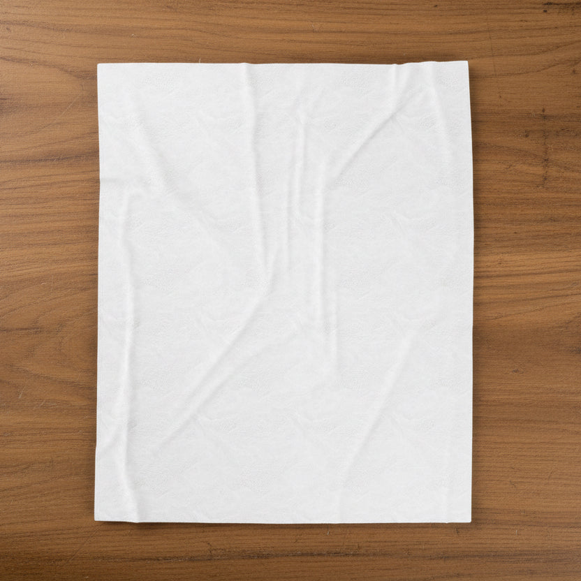 Highland Hearth Blue Plaid Throw | White Reverse