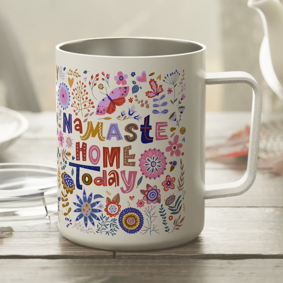 Namaste Home Today 10oz Insulated Coffee Mug