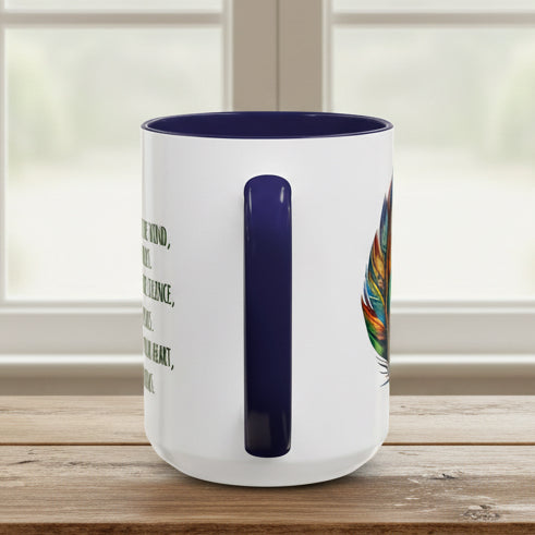 Listen to the Wind 15oz Accent Mug