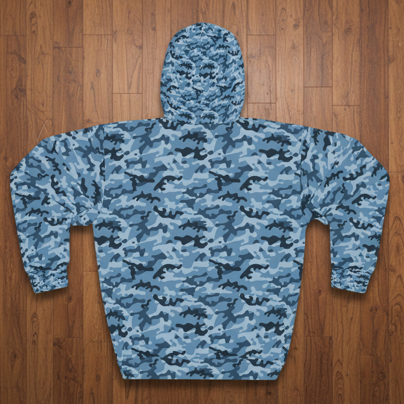 Arctic Blue Camo Hoodie