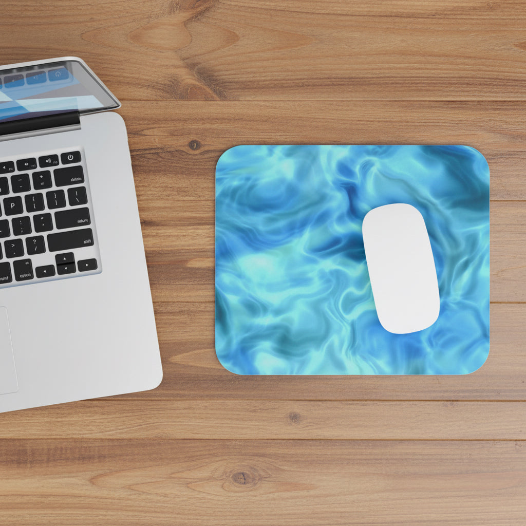 Blue Marble Water-Effect Mouse Pad