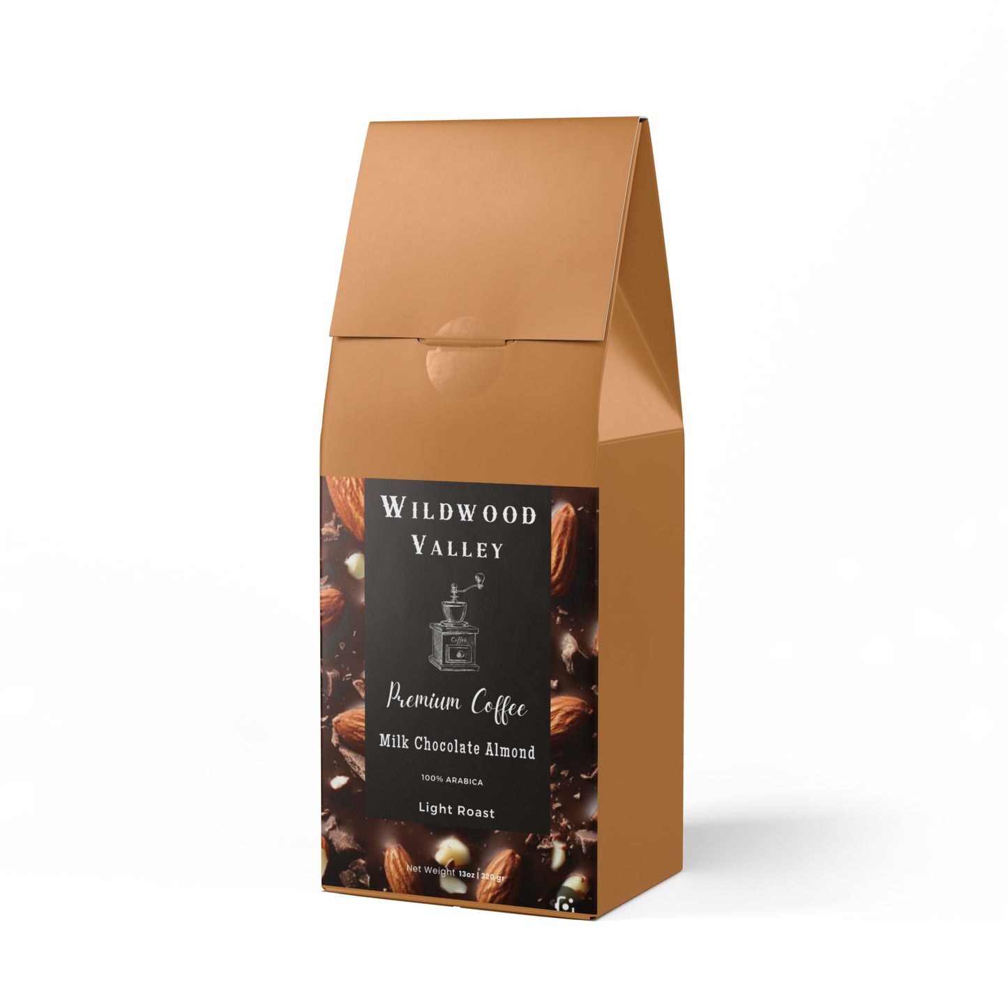 Milk Chocolate Almond Coffee Blend (Light Roast) 12oz