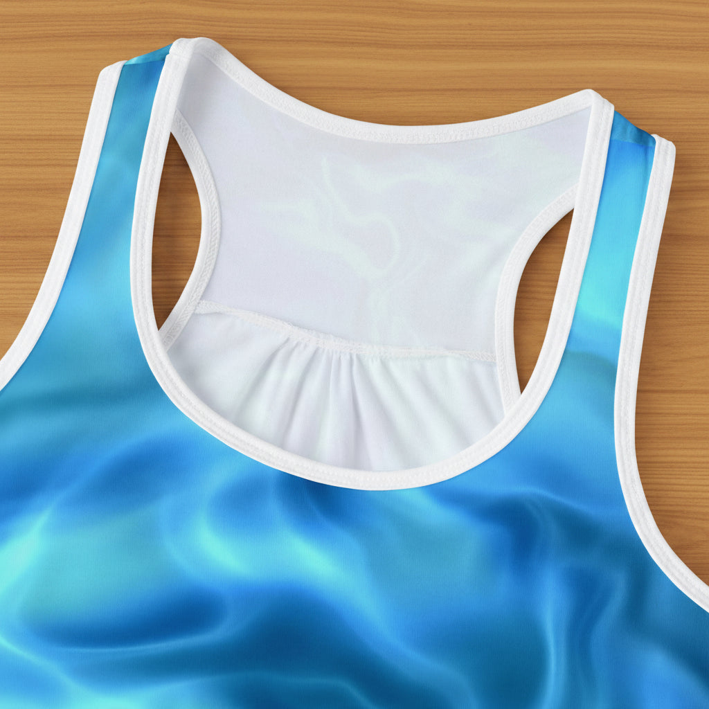Swirling Water Tank Top | Women’s Activewear Sets