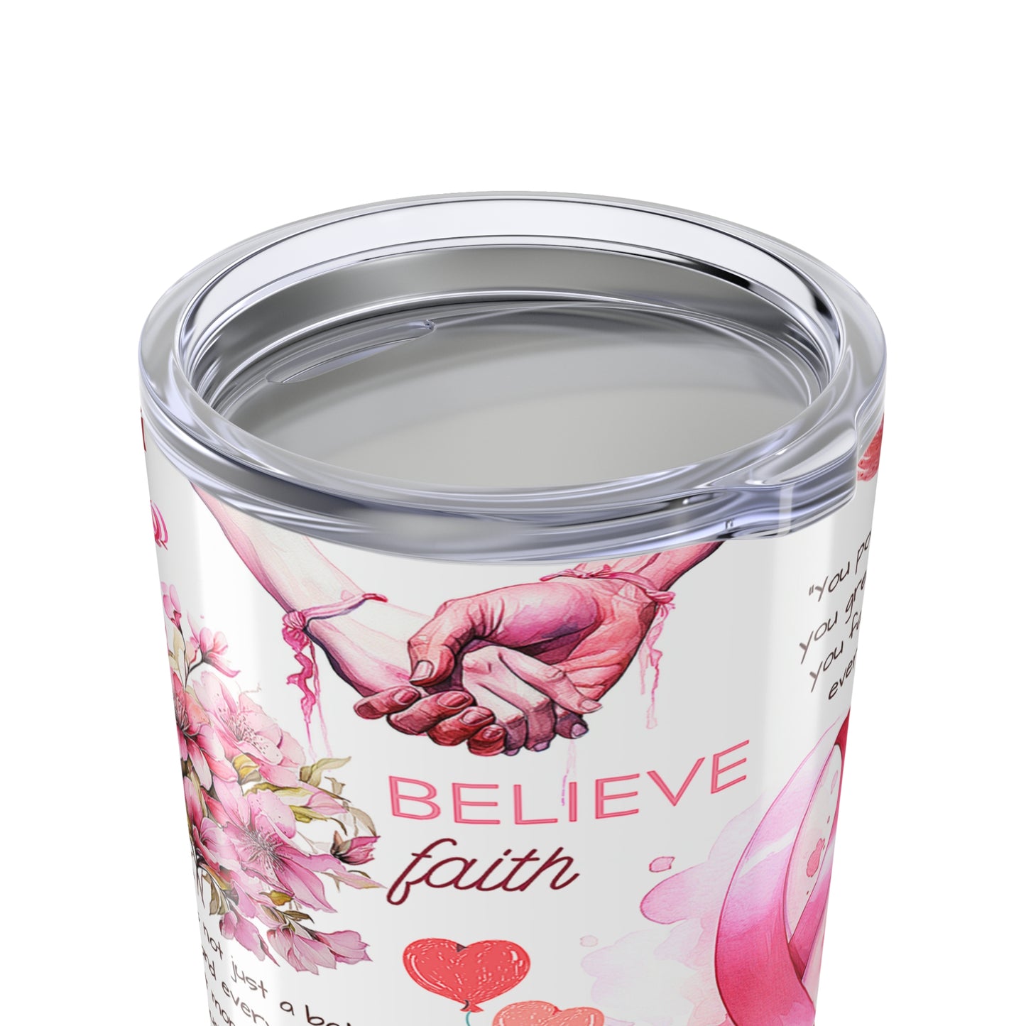Breast Cancer Awareness 20oz Stainless Steel Tumbler