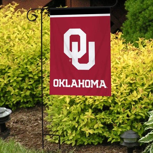 Oklahoma Sooners Garden Flag NCAA Licensed 18" X 12.5"