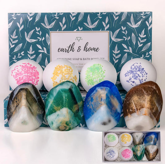 Crystal Rock Soap Collection – Nature’s Beauty, Hidden Gem