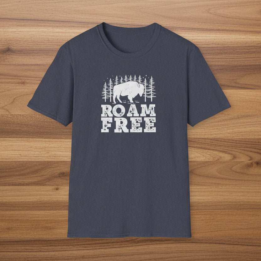 Roam Free Bison T-Shirt
