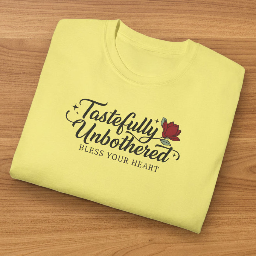 Tastefully Unbothered Bless Your Heart T-Shirt