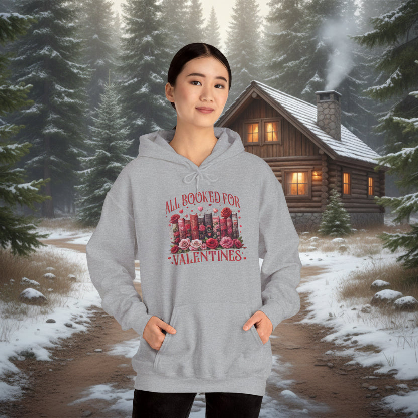 All Booked for Valentines Hoodie