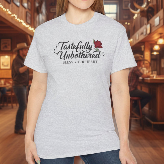 Tastefully Unbothered Bless Your Heart T-Shirt