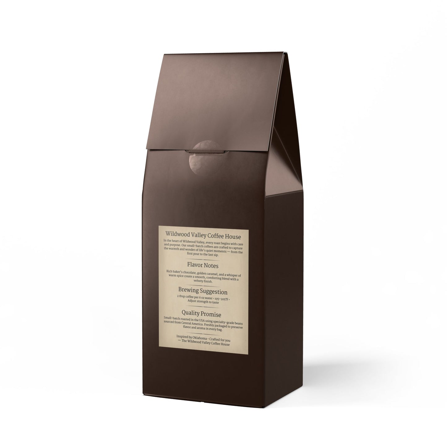 Dark Chocolate Caramel Spice Coffee Blend | Medium-Dark Roast