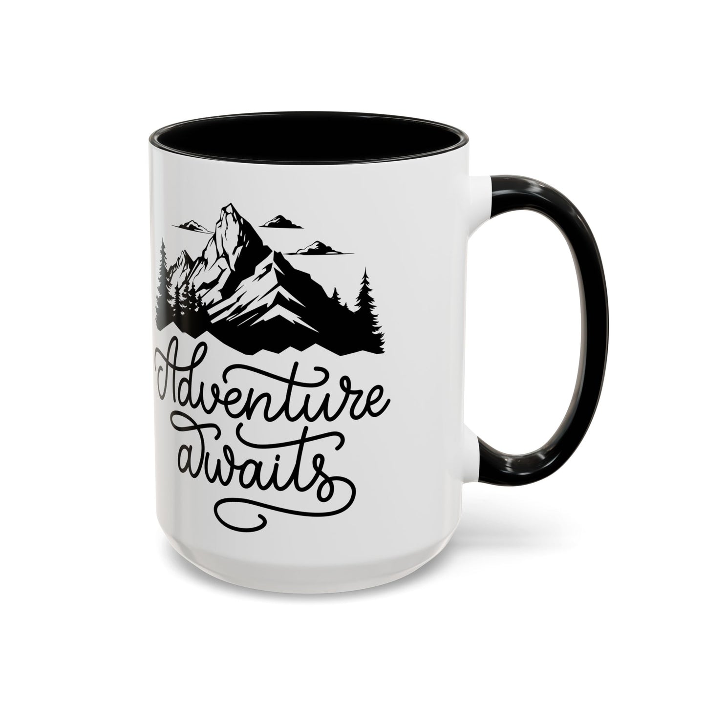 Adventure Awaits 15oz Accent Coffee Mug