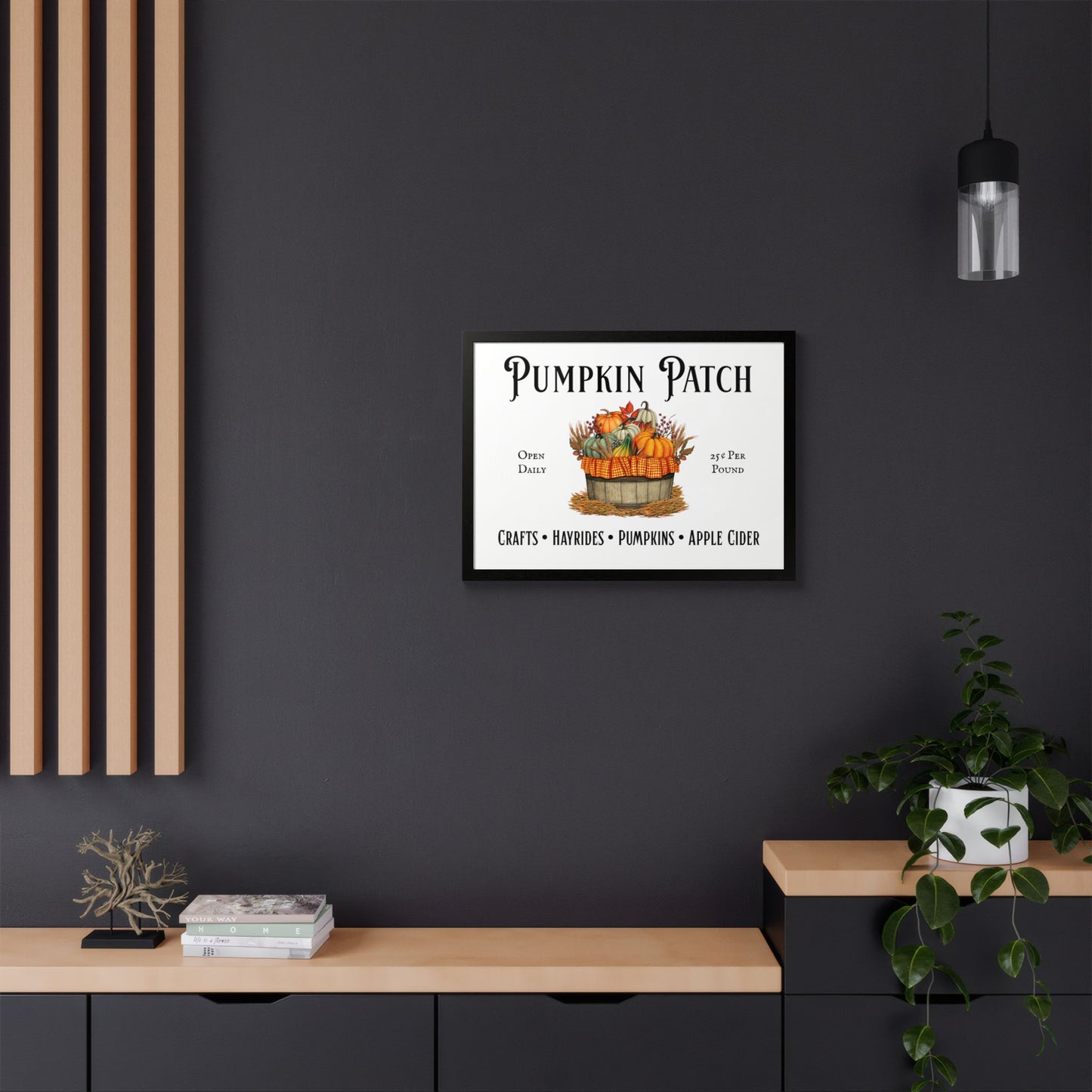 Pumpkin Patch – Autumn Harvest Wall Art