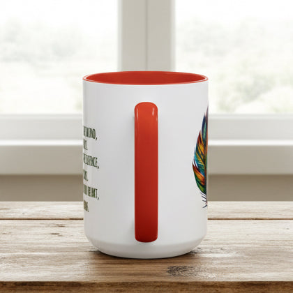 Listen to the Wind 15oz Accent Mug