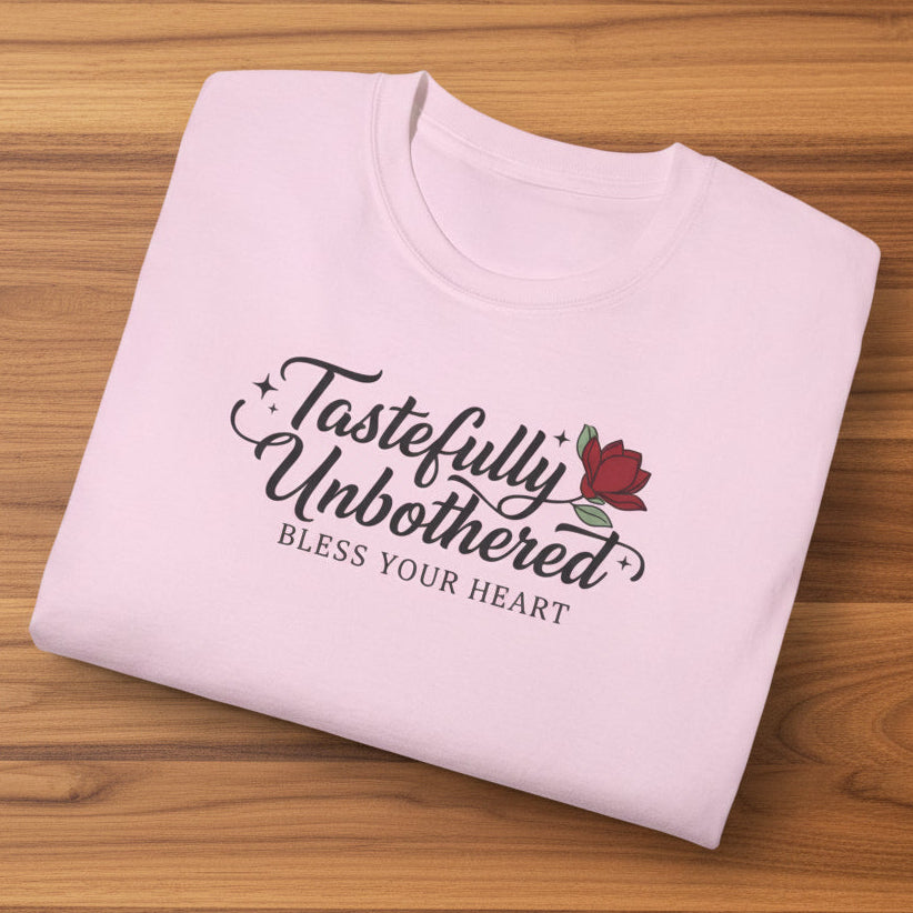 Tastefully Unbothered Bless Your Heart T-Shirt