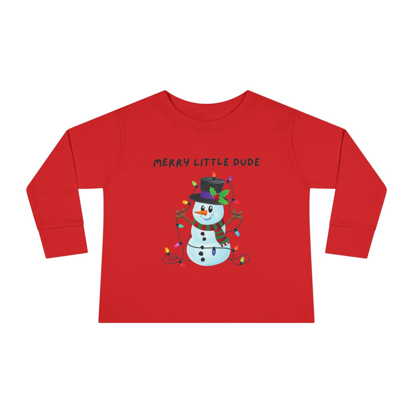 Merry Little Dude Long Sleeve Tee