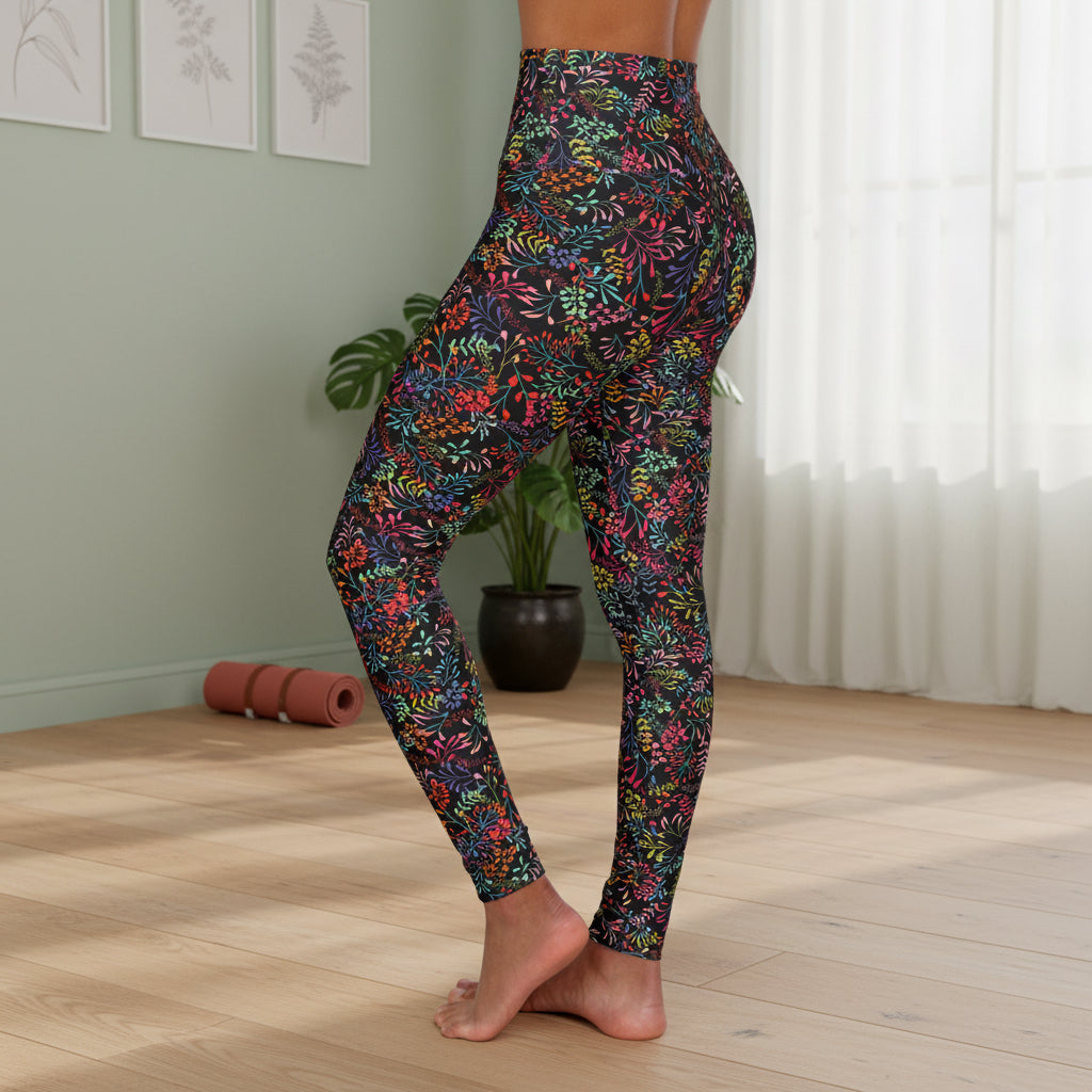 Floral Foliage Leggings