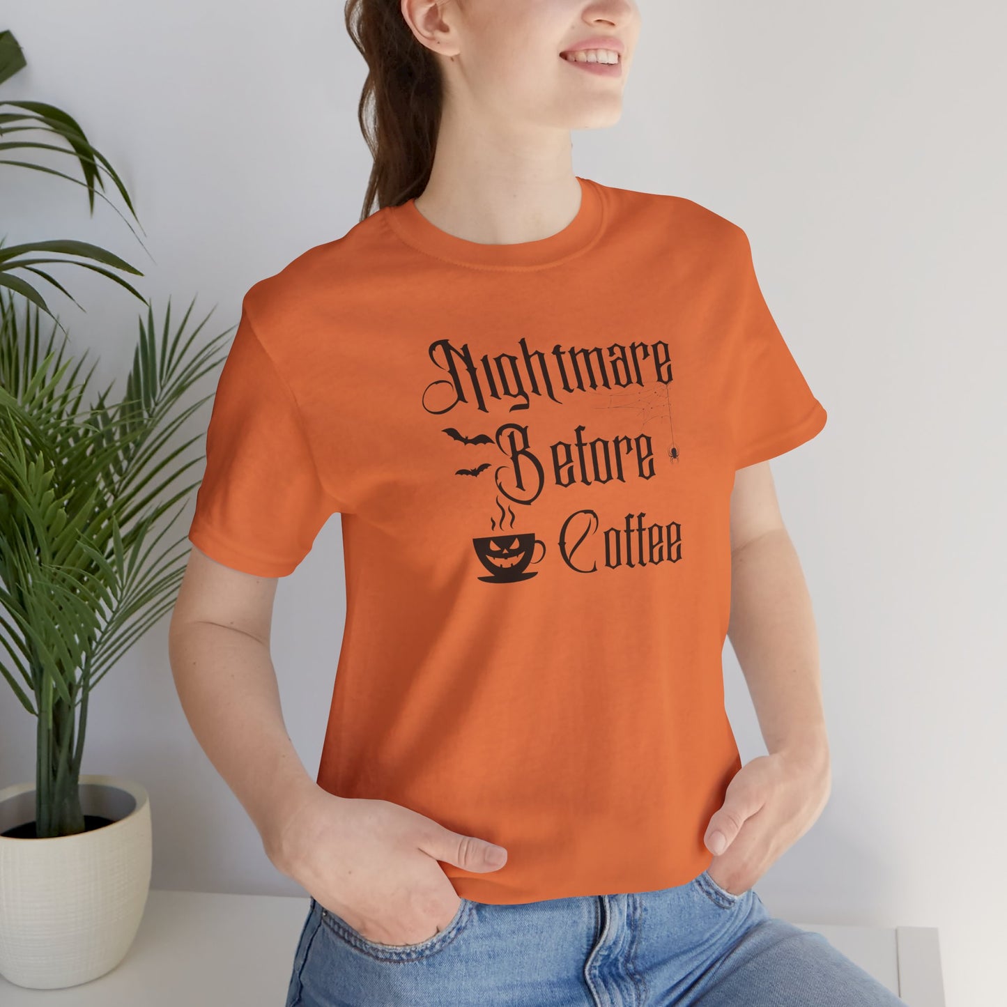 Nightmare Before Coffee Halloween T-Shirt