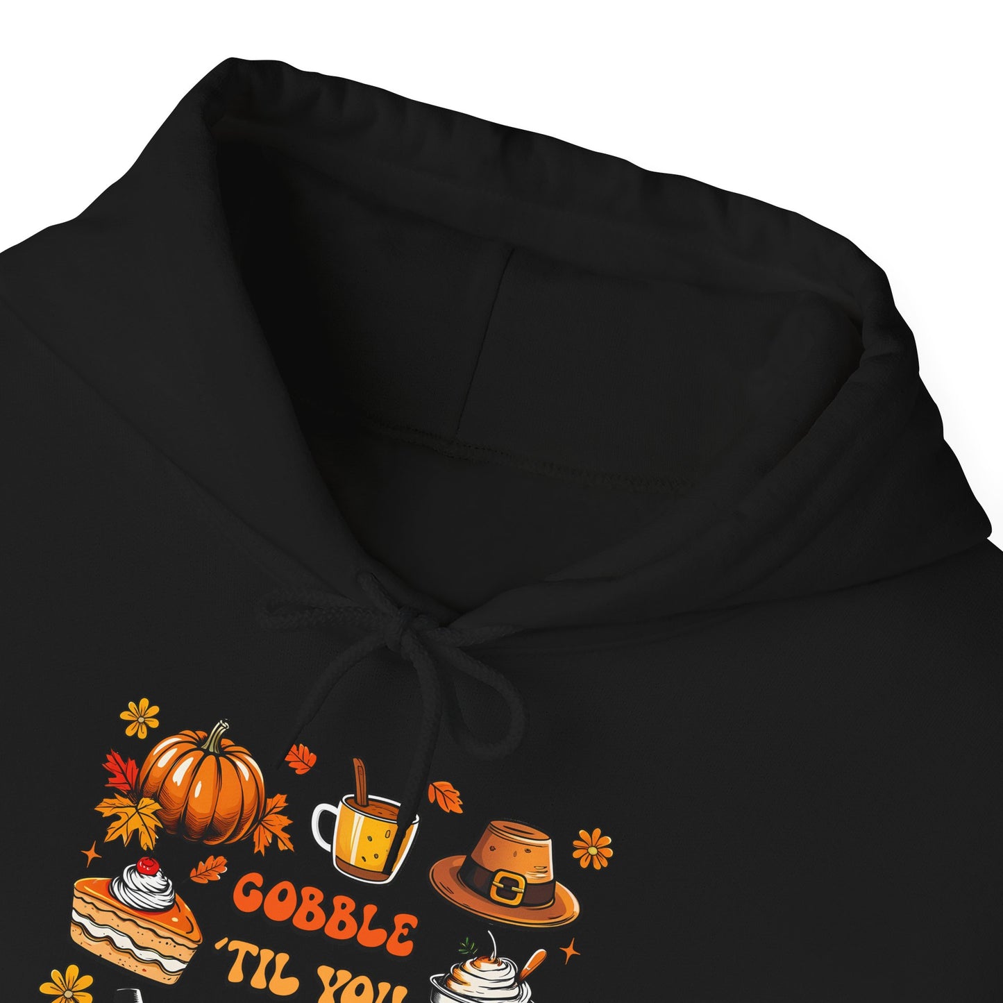 Gobble Till You Wobble Thanksgiving Hoodie