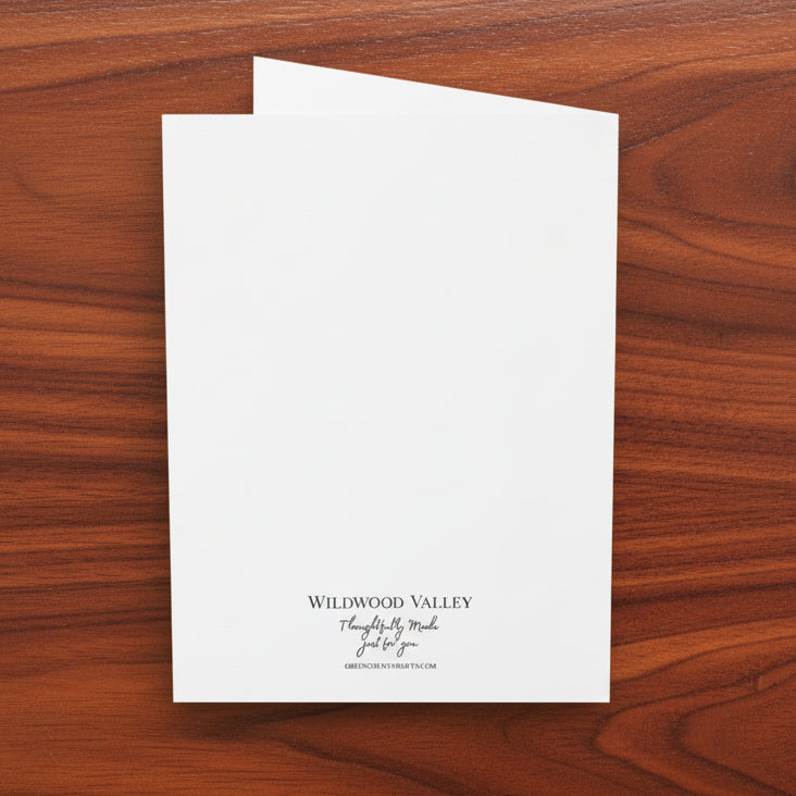Winter Wishes Greeting Card — Pack of 1 or 10