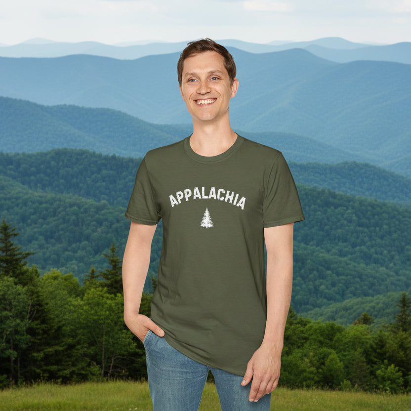 Appalachia Distressed Soft Style T-Shirt