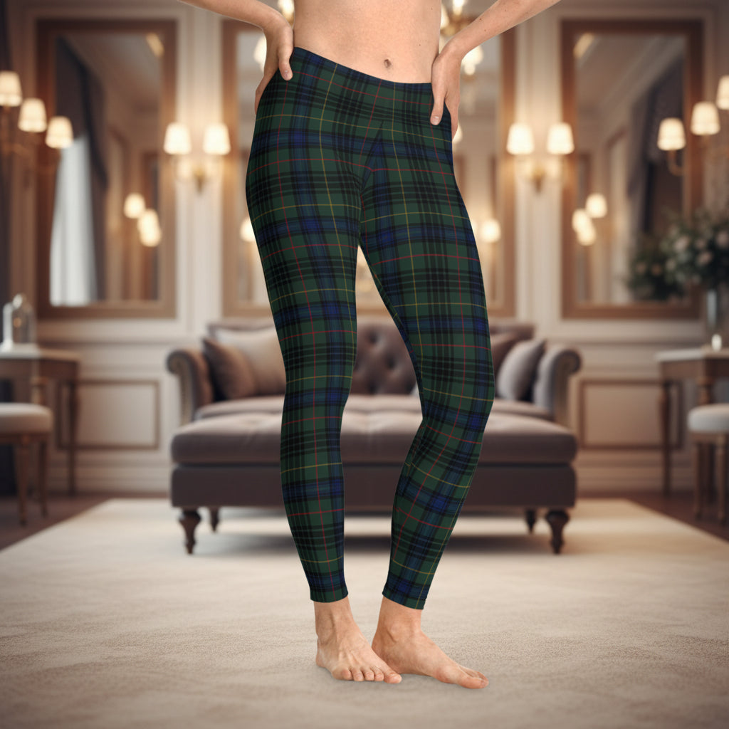 Hunting Stewart Plaid Leggings