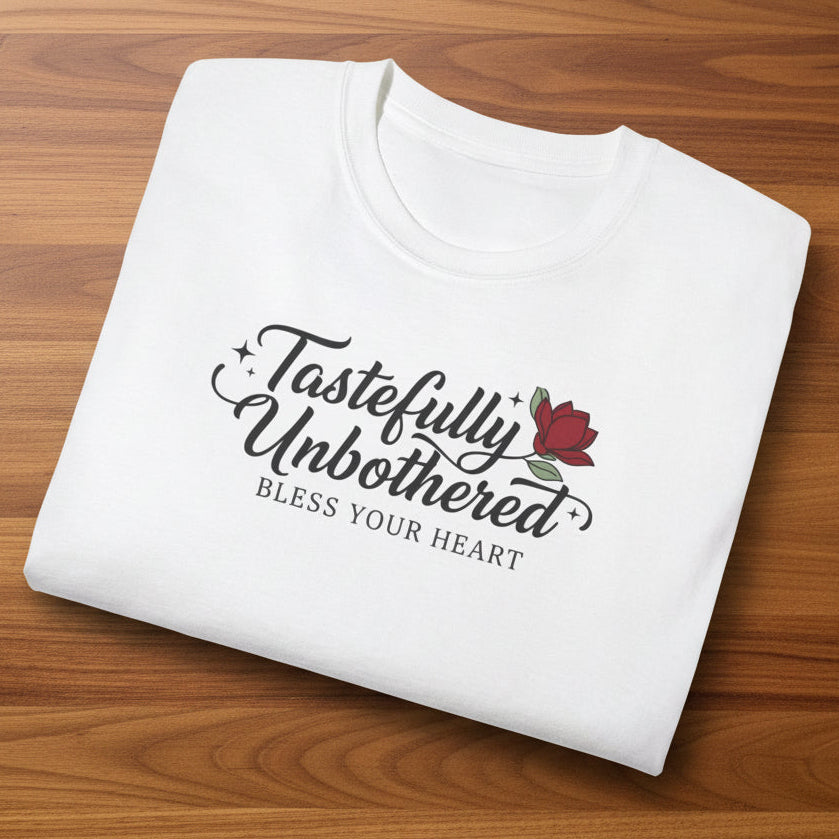Tastefully Unbothered Bless Your Heart T-Shirt