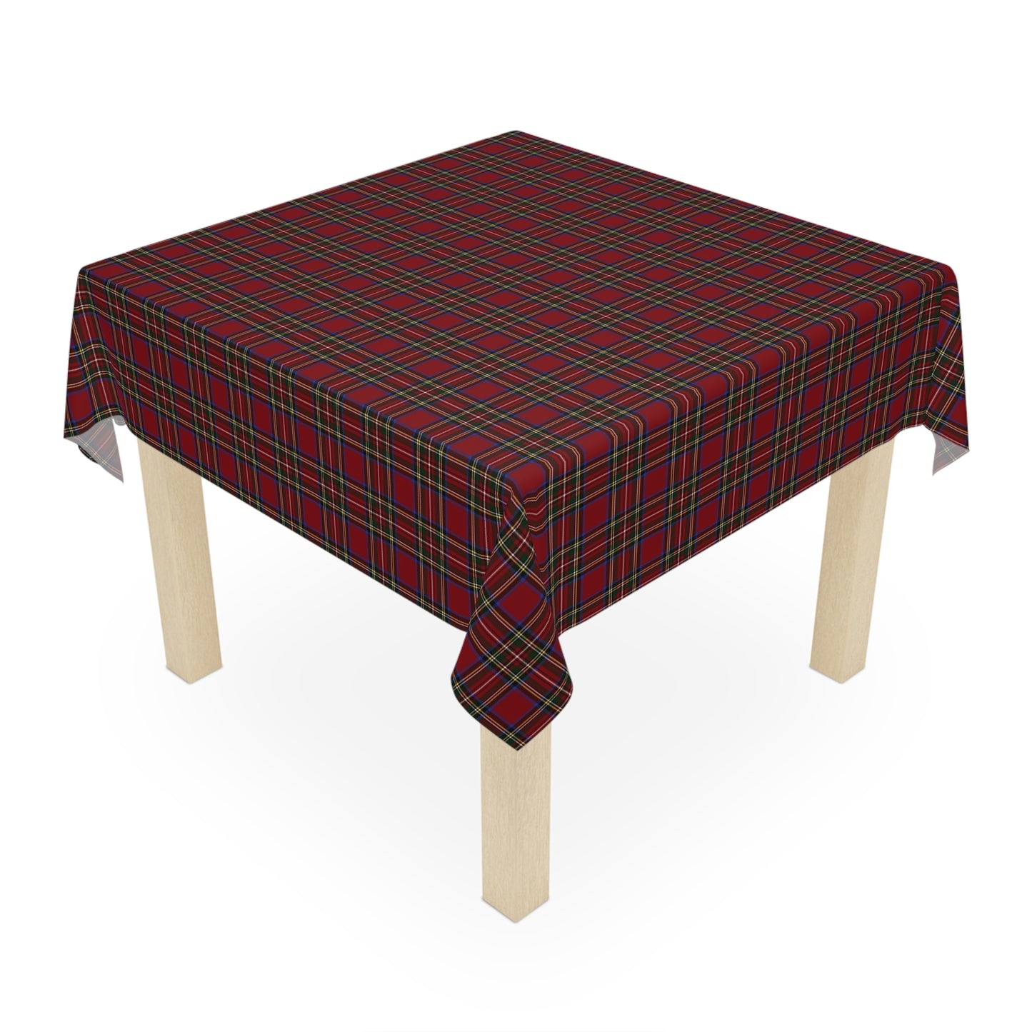 Christmas Eve Plaid Tablecloth