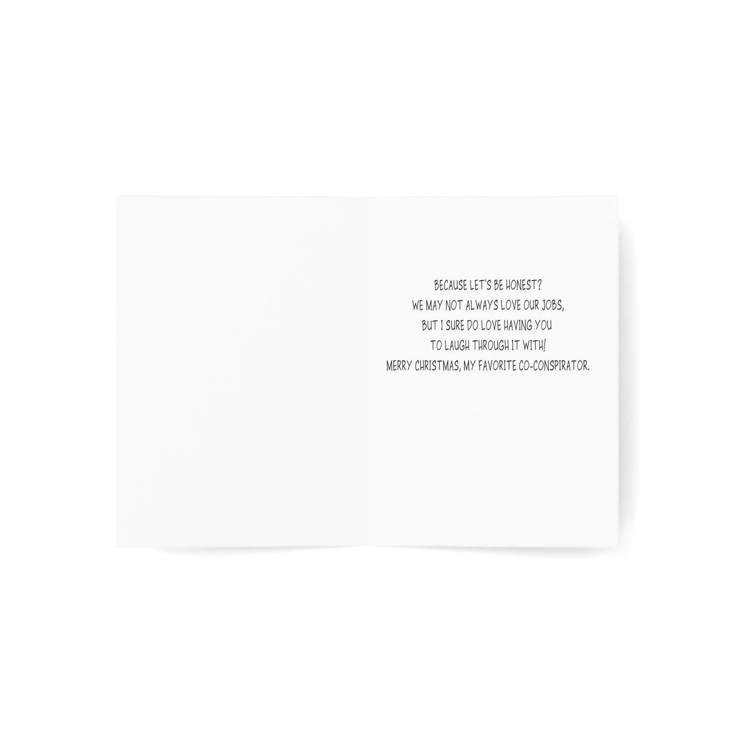 Co-Worker Christmas Greeting Card