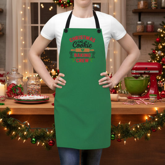 Christmas Cookie Baking Crew Apron