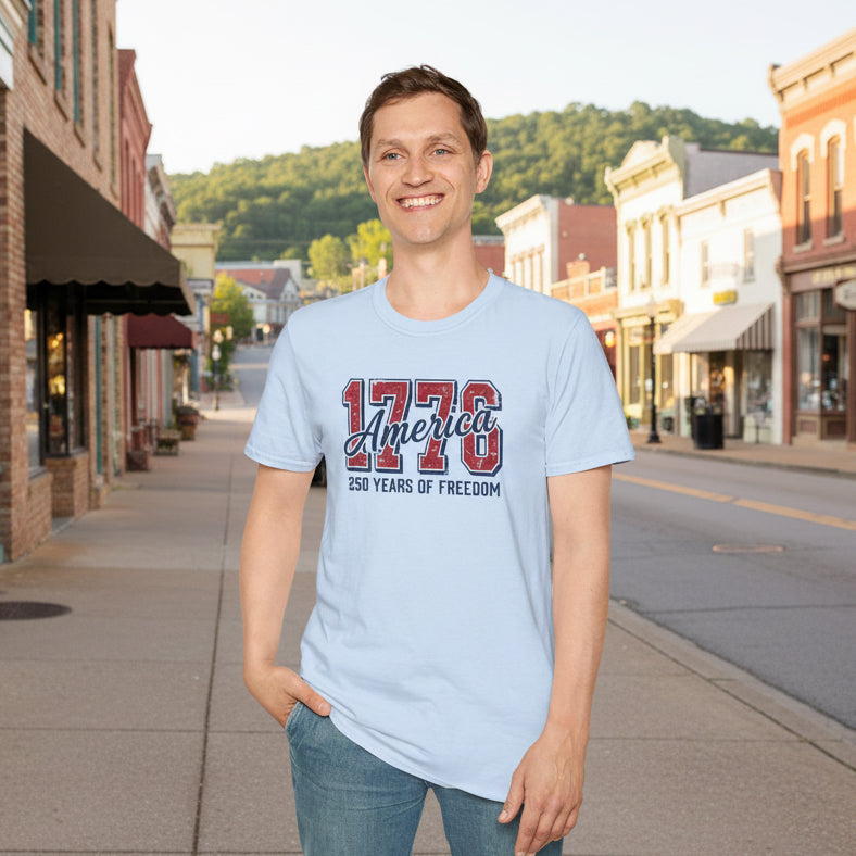 1776 America 250 Years of Freedom T‑Shirt