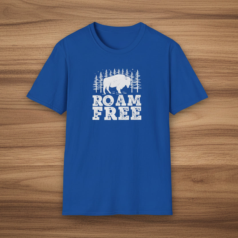 Roam Free Bison T-Shirt
