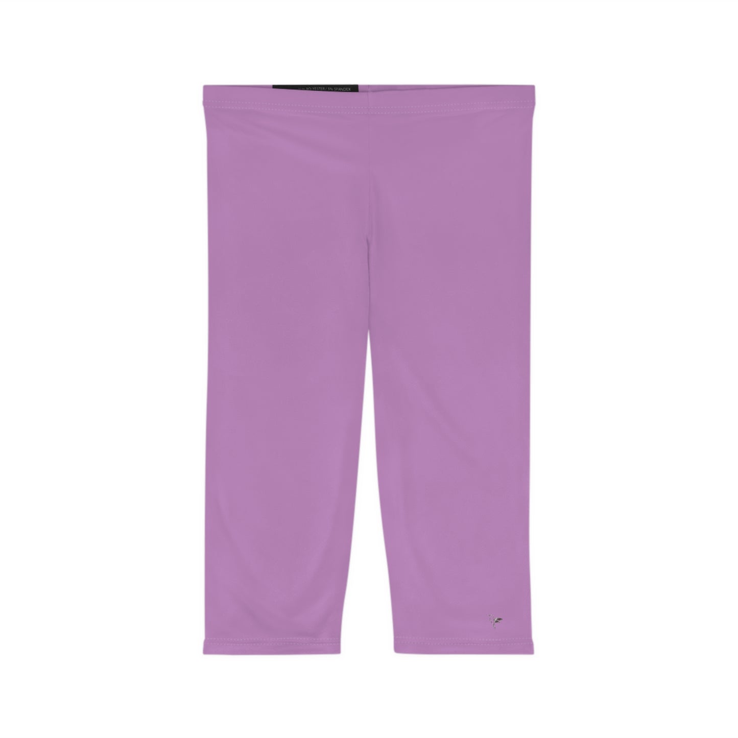 Wildwood Valley Pink Logo Capri Leggings | Spring Workout Activewear