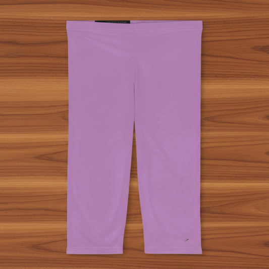 Wildwood Valley Pink Logo Capri Leggings