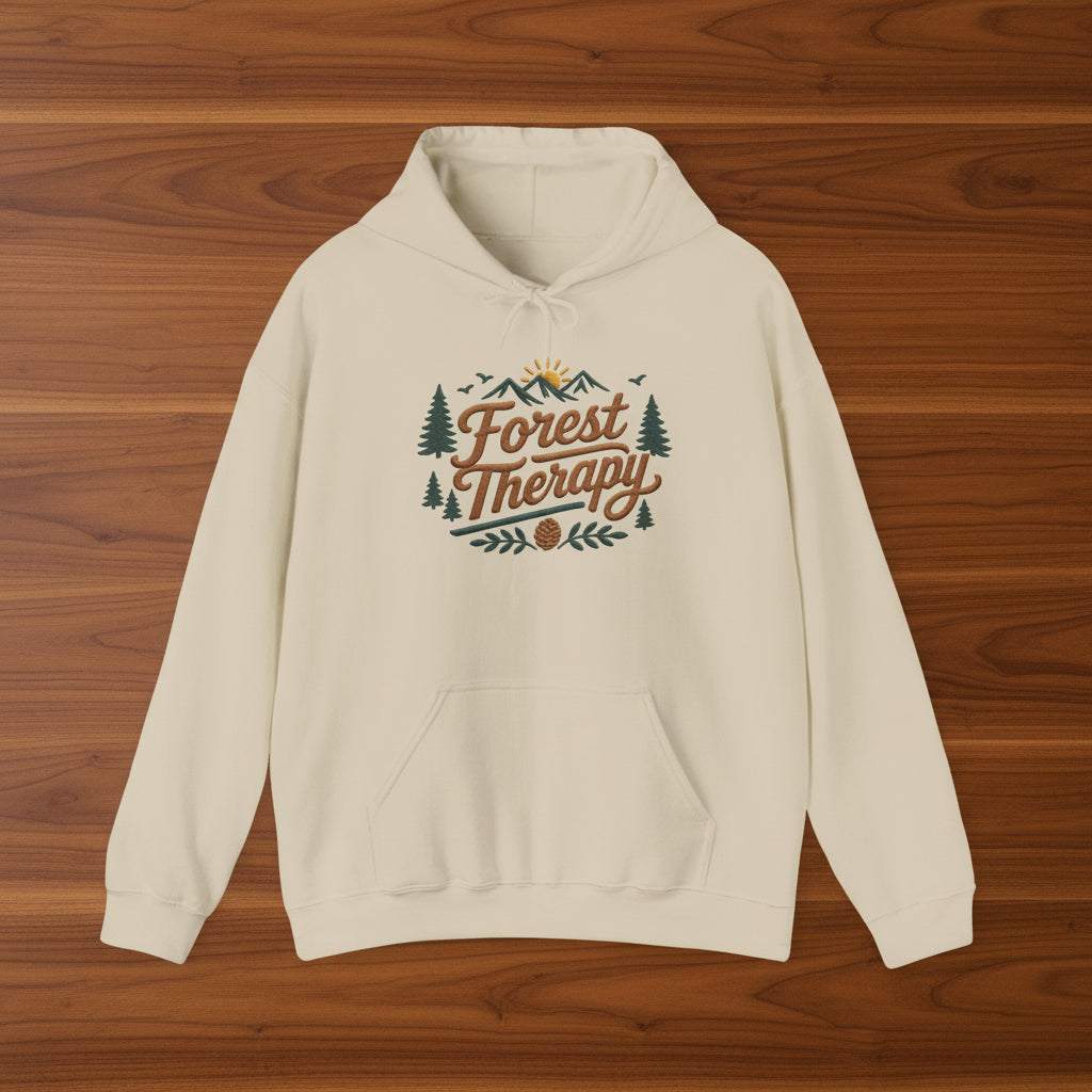 Forest Therapy Embriodered Hoodie